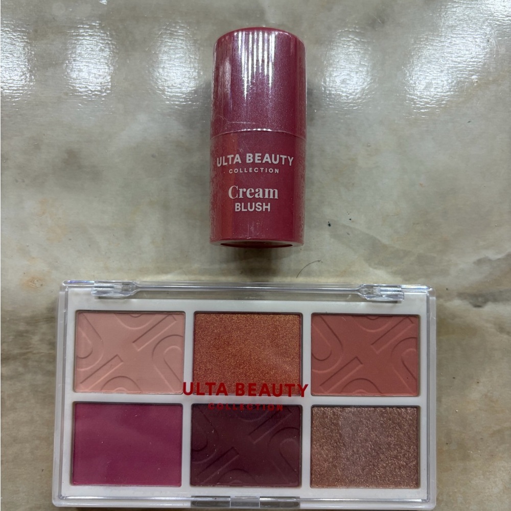 Ulta Beauty Blush and Palette Set - Pink and Brown Shades